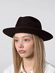 Шляпа BAILEY арт. 37244 CRESNA (темно-коричневый)